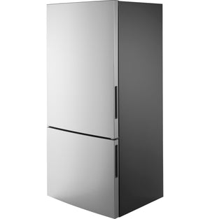 GE 17.7-cu ft Counter-Depth Bottom-Freezer Refrigerator Stainless Steel ) ENERGY STAR Certified