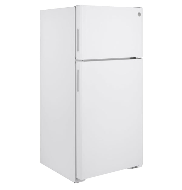 GE 16.6-cu ft Top-Freezer Refrigerator ( White ) ENERGY STAR Certified