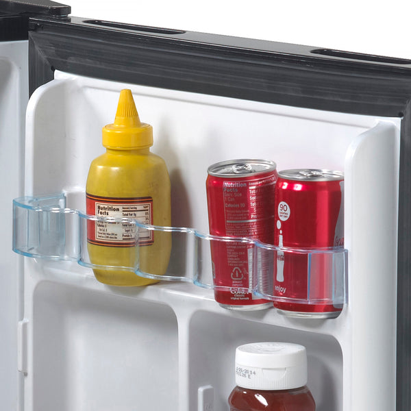 West Bend 3.3-cu ft Mini Fridge with Freezer ( Black ) ENERGY STAR