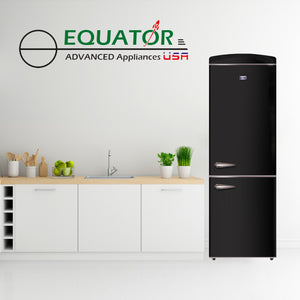 ConServ 10.7-cu ft Standard-Depth Bottom-Freezer Refrigerator Black )