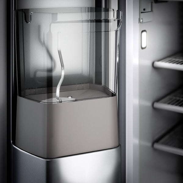 KitchenAid 20.8-cu ft Counter-Depth Side-by-Side Refrigerator Built-In ,Water and Ice Dispenser ( Stainless Steel )