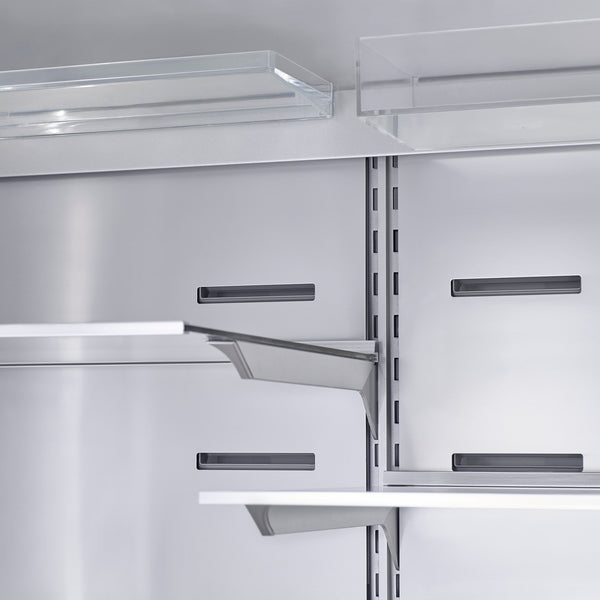 Bosch Counter-Depth 800 Series 21-cu ft 4 -Door French Door Refrigerator with Ice Maker ( Stainless steel ) ENERGY STAR Certified