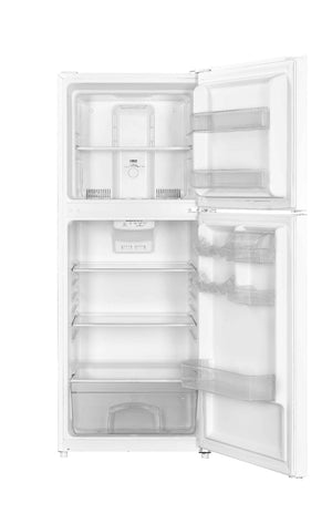 Premium Levella 10.0-cu ft Counter-Depth Top-Freezer Refrigerator ( White )