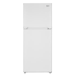 Avanti 10-cu ft Counter-Depth Top-Freezer Refrigerator ( White )