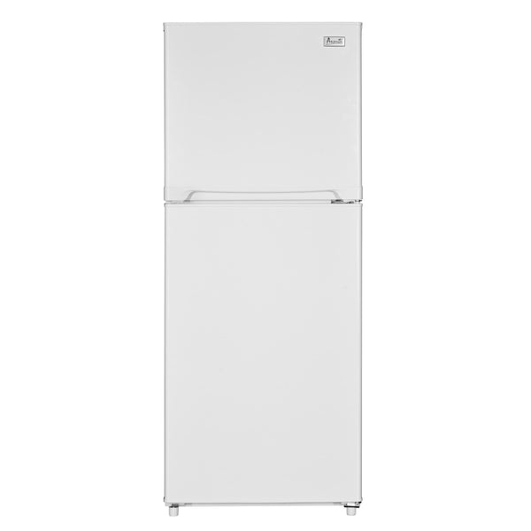 Avanti 10-cu ft Counter-Depth Top-Freezer Refrigerator ( White )