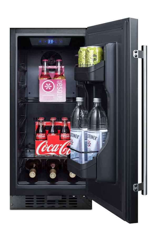 Summit Appliance 2.2-cu ft Built-In Mini Fridge ( Black )