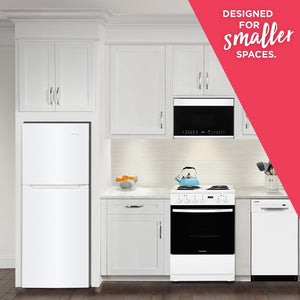 Frigidaire 11.6-cu ft Counter-Depth Top-Freezer Refrigerator ( White ) Garage Ready ENERGY STAR Certified