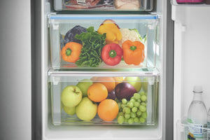 Frigidaire 22.3-cu ft Counter-Depth Side-by-Side Refrigerator with Ice Maker ,Water and Ice Dispenser ( Stainless steel )