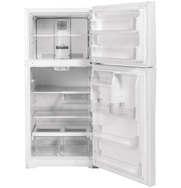 GE Garage Ready 19.1-cu ft Top-Freezer Refrigerator ( White ) Garage Ready