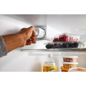 Whirlpool Standard-Depth 31-cu ft 3 -Door French Door Refrigerator with Ice Maker with Water Dispenser ( White ) ENERGY STAR Certified