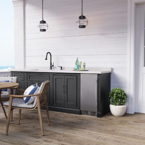 Avallon 3.35-cu ft Mini Fridge ( Stainless Steel )