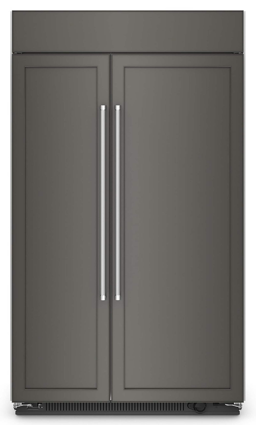KitchenAid 30-cu ft Counter-Depth Side-by-Side Refrigerator ( Panel Ready )