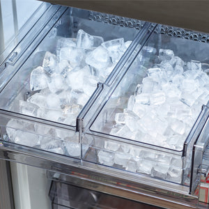 Samsung Bespoke Standard-Depth Beverage Center 28.6-cu ft 4 -Door Smart Compatible French Door Refrigerator with Dual Ice Maker with Water Dispenser and Door within Door ( Stainless steel ) ENERGY STAR Certified