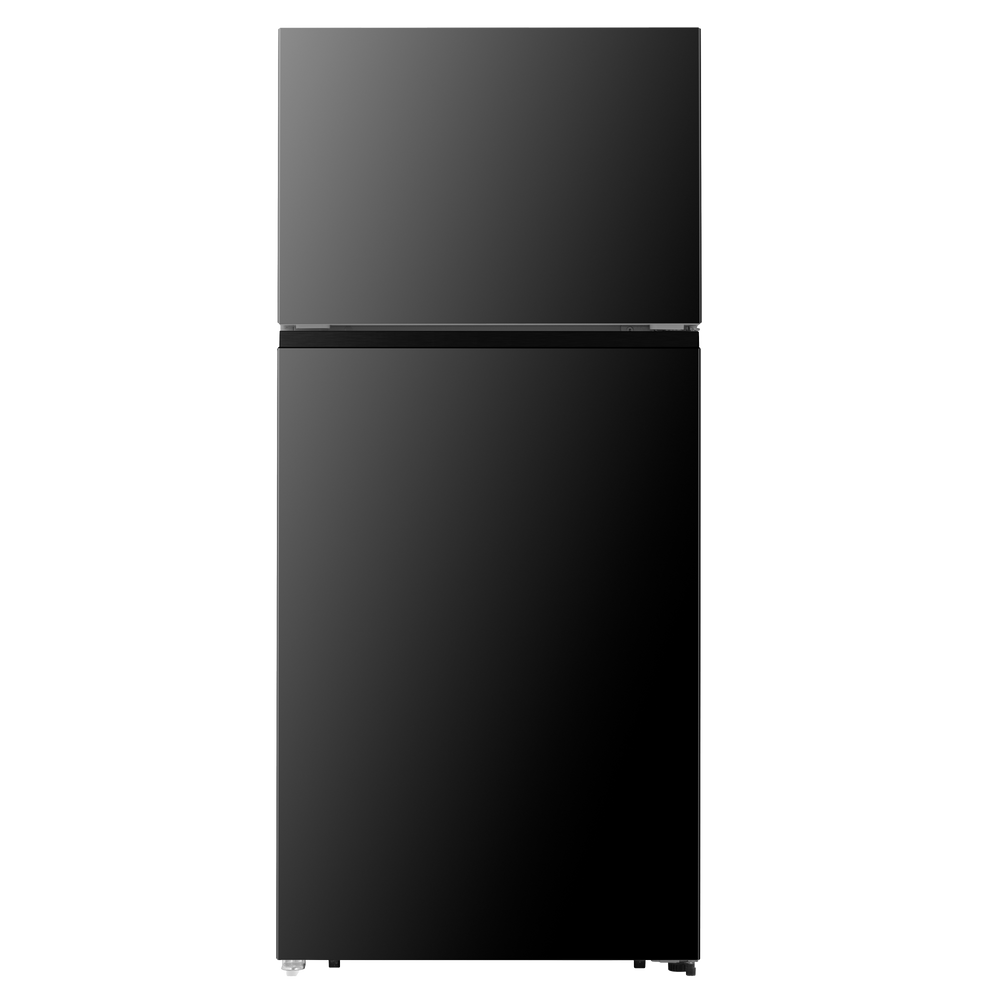 Hisense 18.0-cu ft Top-Freezer Refrigerator ( Black )