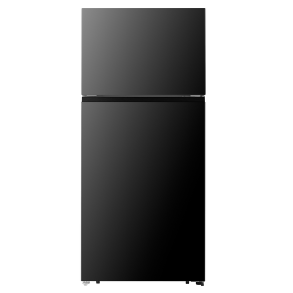Hisense 18.0-cu ft Top-Freezer Refrigerator ( Black )