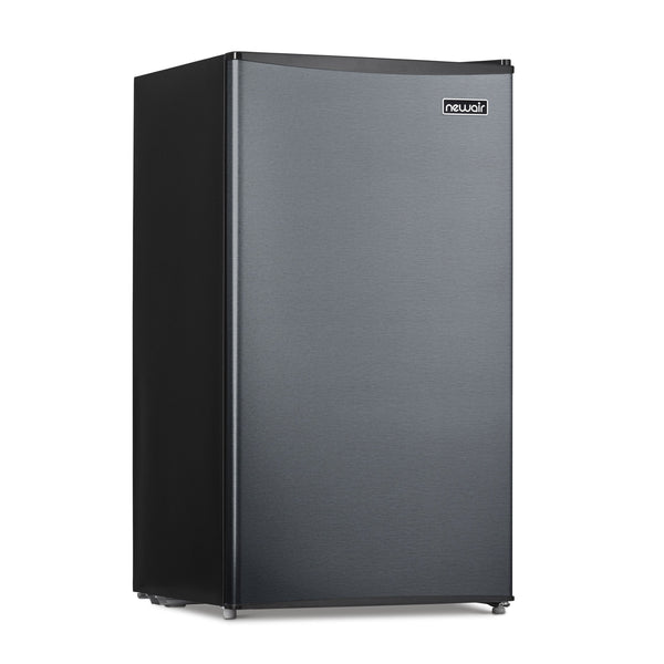 NewAir Mini Fridges 3.3-cu ft Mini Fridge with Freezer ( Gray ) ENERGY STAR