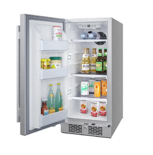 Avallon 3.35-cu ft Mini Fridge ( Stainless Steel )