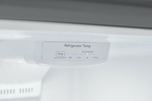 Frigidaire 10.1-cu ft Counter-Depth Top-Freezer Refrigerator ( Fingerprint-Resistant Stainless Look ) Garage Ready ENERGY STAR Certified