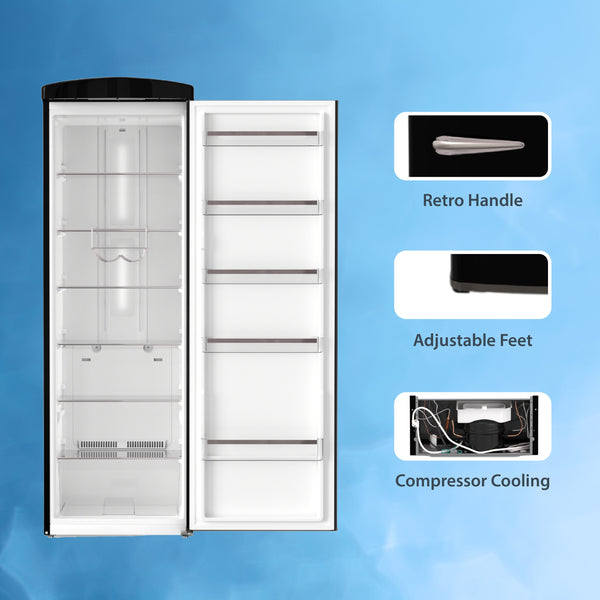 ConServ 11.12-cu ft Freezerless Refrigerator ( Black )