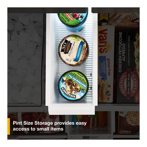 Whirlpool Standard-Depth 29.58-cu ft 3 -Door French Door Refrigerator with Ice Maker with Water and Ice Dispenser ( White ) ENERGY STAR Certified