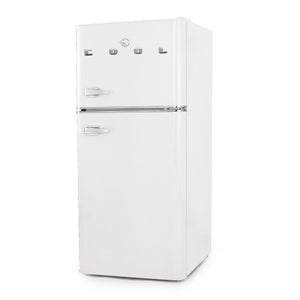 Commercial Cool 4.5-cu ft Built-In Mini Fridge with Freezer ( White )