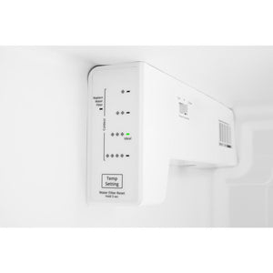 Amana 21.4-cu ft Side-by-Side Refrigerator with Ice Maker ,Water and Ice Dispenser ( Black )