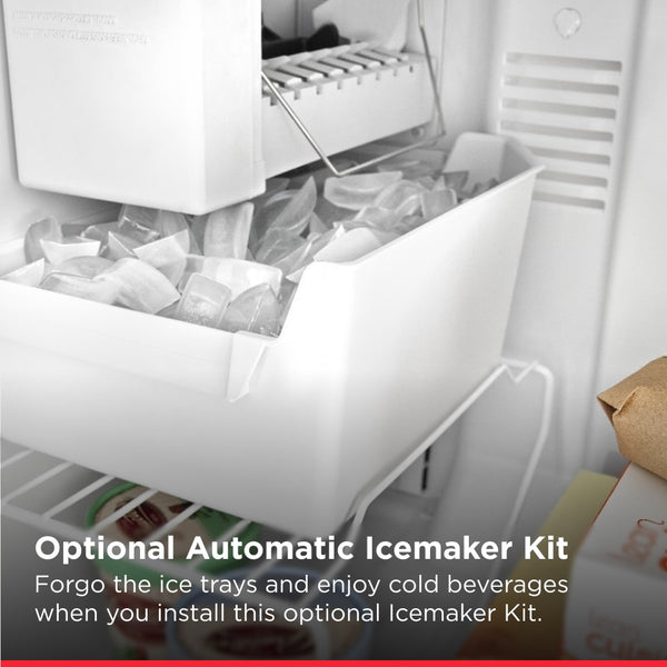 Amana 18.2-cu ft Top-Freezer Refrigerator ( Stainless Steel )