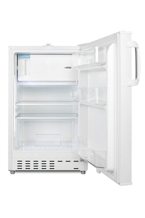 Summit Appliance 2.68-cu ft Built-In Mini Fridge with Freezer ( White )