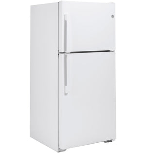 GE Garage Ready 19.1-cu ft Top-Freezer Refrigerator ( White ) Garage Ready