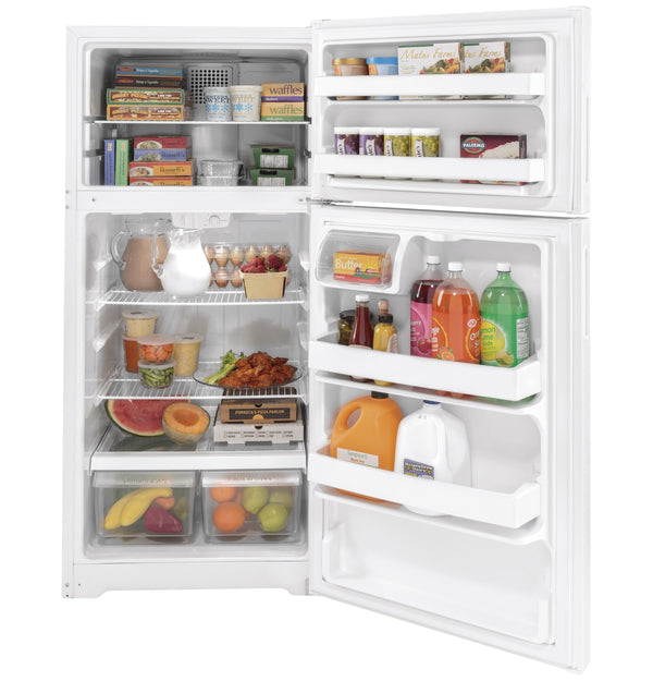 Hotpoint 15.6-cu ft Top-Freezer Refrigerator ( White ) ENERGY STAR Certified