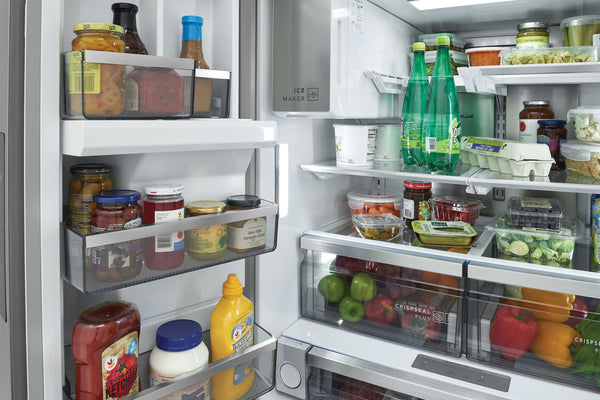 Frigidaire Professional Standard-Depth 27.8-cu ft 3 -Door French Door Refrigerator with Dual Ice Maker with Water and Ice Dispenser ( Smudge-Proof Stainless Steel ) ENERGY STAR Certified