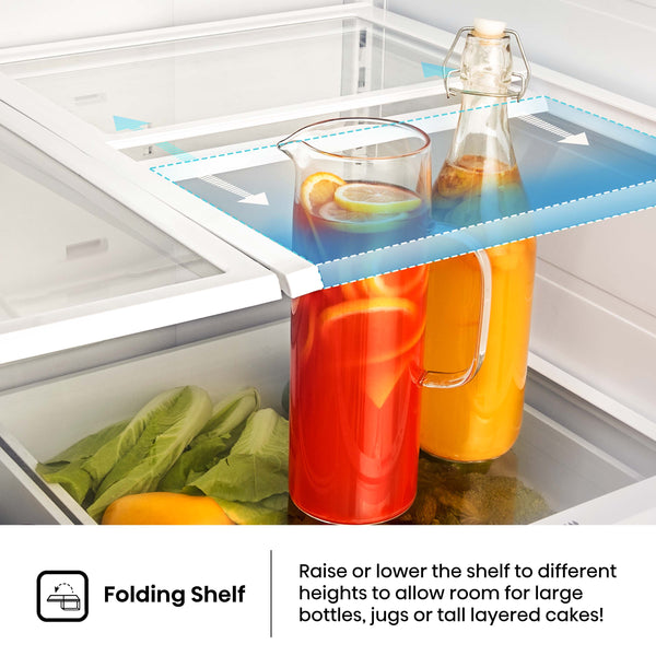 Hisense PureFlat Standard-Depth 26.6-cu ft 3 -Door French Door Refrigerator with Ice Maker with Water Dispenser ( Fingerprint resistant stainless steel ) ENERGY STAR Certified