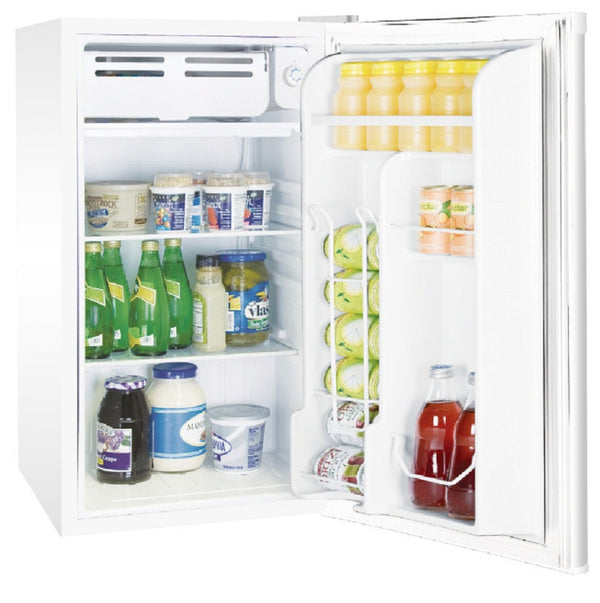 Premium Levella 3.2-cu ft Mini Fridge with Freezer ( White )