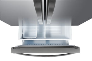 Kenmore Counter-Depth 20.3-cu ft 3 -Door French Door Refrigerator with Ice Maker ( Stainless Steel ) ENERGY STAR Certified