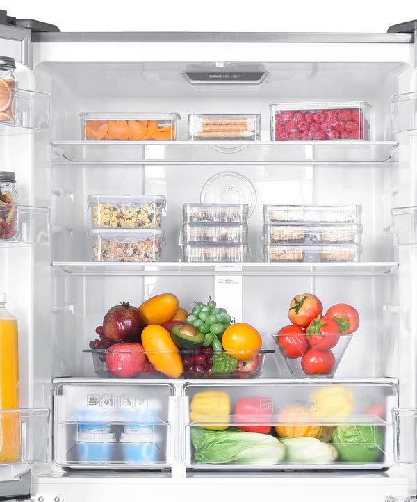 Impecca Counter-Depth 14.9-cu ft 4 -Door Built-In French Door Refrigerator ( Stainless steel )