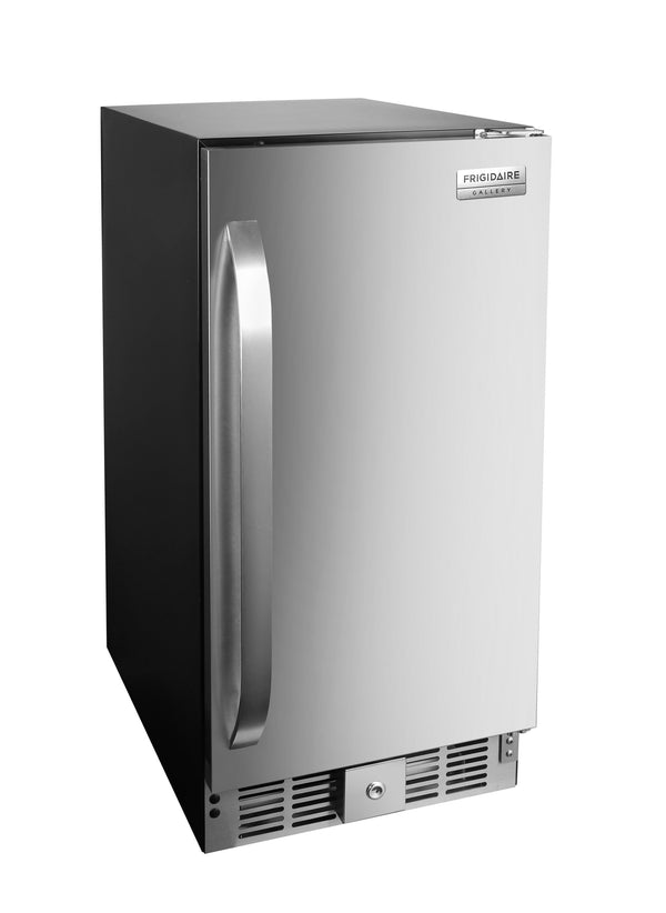 Frigidaire 2.9-cu ft Mini Fridge with Freezer ( Stainless steel )