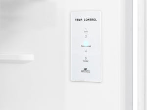 Hisense 18-cu ft Top-Freezer Refrigerator ( White ) Garage Ready ENERGY STAR Certified