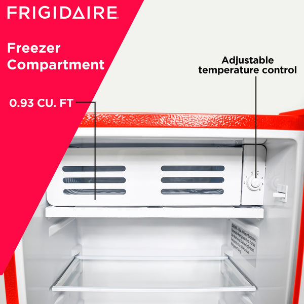 Frigidaire 3.2-cu ft Mini Fridge with Freezer ( Red )