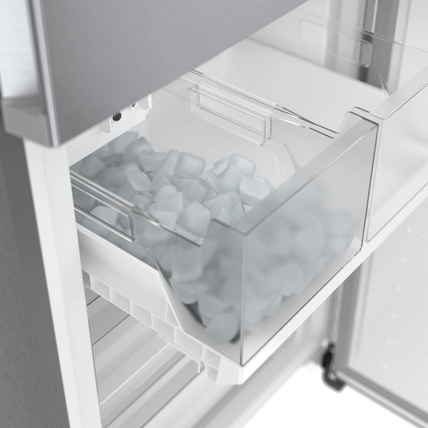 Bosch 800 Series 12.8-cu ft Counter-Depth Built-In Bottom-Freezer Refrigerator with Ice Maker ( Stainless Steel ) ENERGY STAR Certified