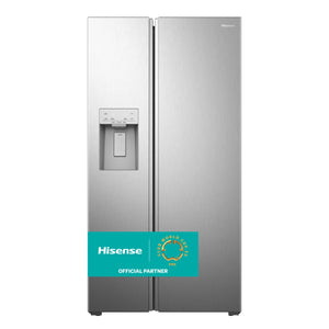 Hisense 29.1-cu ft Side-by-Side Refrigerator with Ice Maker ,Water and Ice Dispenser ( Stainless steel )