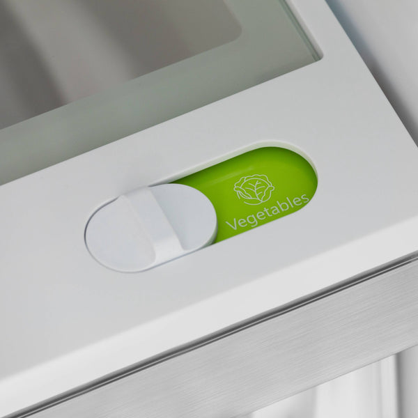 ZLINE KITCHEN & BATH Counter-Depth 21.6-cu ft 4 -Door French Door Refrigerator with Ice Maker with Ice Dispenser ( Stainless Steel with Flat Polished Gold Handle ) ENERGY STAR Certified