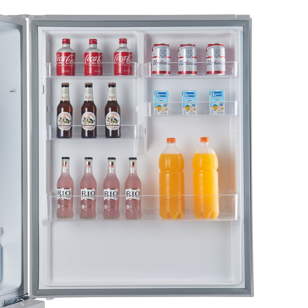 FORNO Milano Espresso 17.2-cu ft Counter-Depth Bottom-Freezer Refrigerator Stainless Steel ) ENERGY STAR Certified