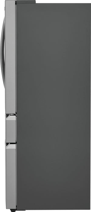 Frigidaire Gallery Standard-Depth 27.2-cu ft 4 -Door French Door Refrigerator with Ice Maker with Water Dispenser ( Fingerprint Resistant Stainless Steel ) ENERGY STAR Certified