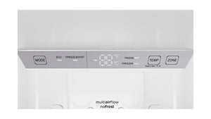 Sharp 11.5-cu ft Standard-Depth Bottom-Freezer Refrigerator Stainless Steel ) ENERGY STAR Certified