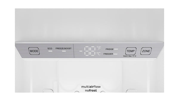 Sharp 11.5-cu ft Standard-Depth Bottom-Freezer Refrigerator Stainless Steel ) ENERGY STAR Certified