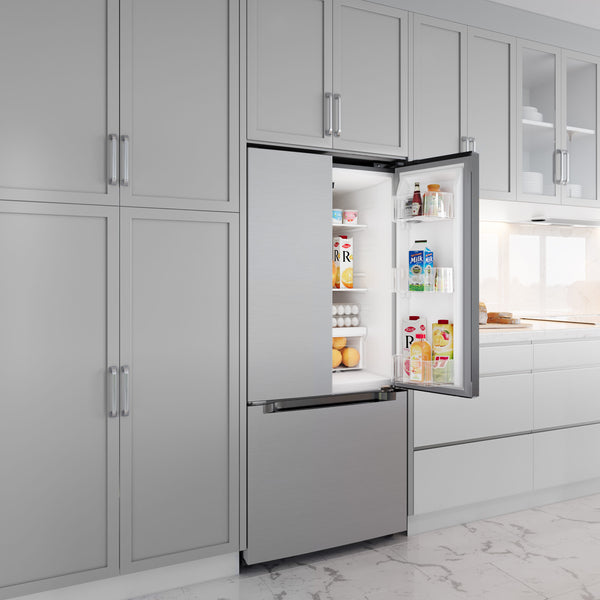 KoolMore 18.5-Cu. Feet Commercial Refrigerators 3 Stainless steel -Door French door ( Stainless steel )