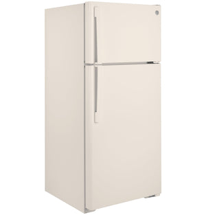 GE 16.6-cu ft Top-Freezer Refrigerator ( Bisque ) ENERGY STAR Certified