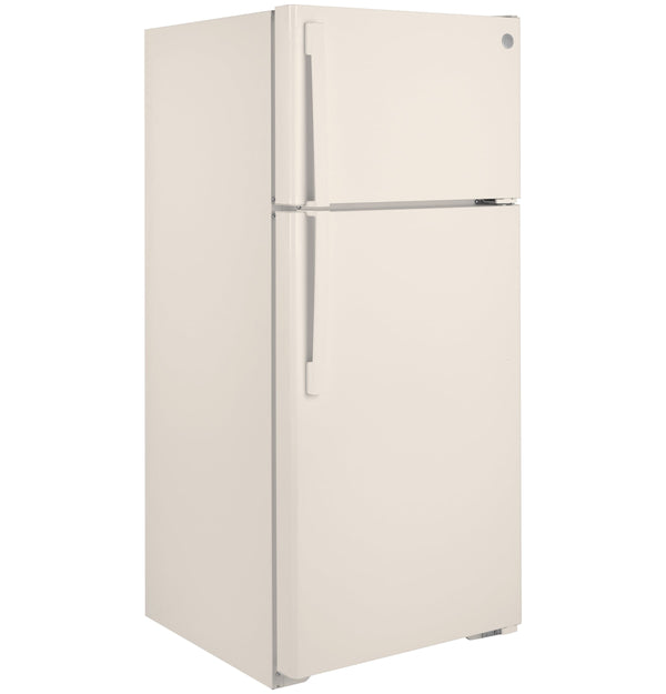 GE 16.6-cu ft Top-Freezer Refrigerator ( Bisque ) ENERGY STAR Certified