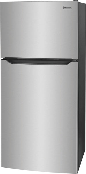 Frigidaire 20-cu ft Top-Freezer Refrigerator ( Stainless Steel ) Garage Ready ENERGY STAR Certified