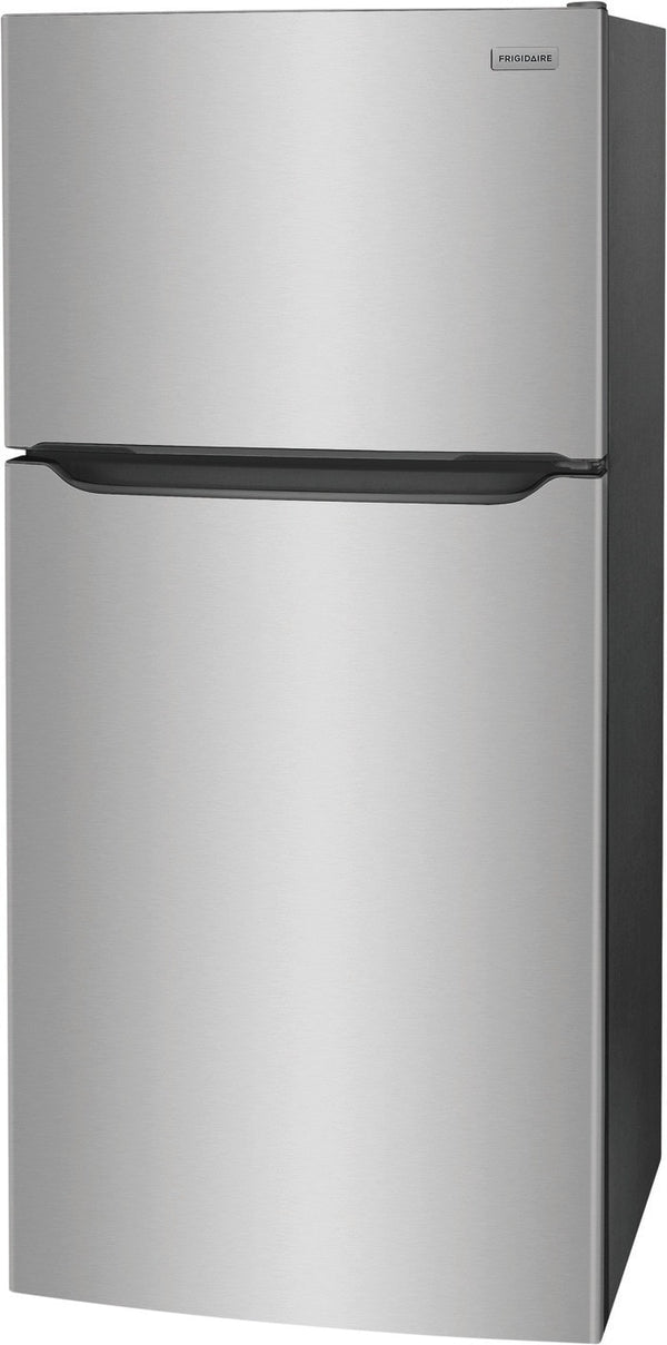 Frigidaire 20-cu ft Top-Freezer Refrigerator ( Stainless Steel ) Garage Ready ENERGY STAR Certified